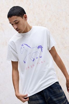 UO White Horseplay T-Shirt