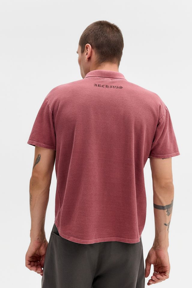 Archivis Drachen Geschrumpftes Poloshirt #3