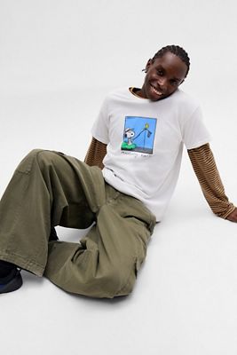 UO Snoopy Angel-Grafik-T-Shirt