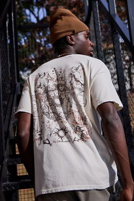 Camiseta Gráfica de Paz Geométrica UO
