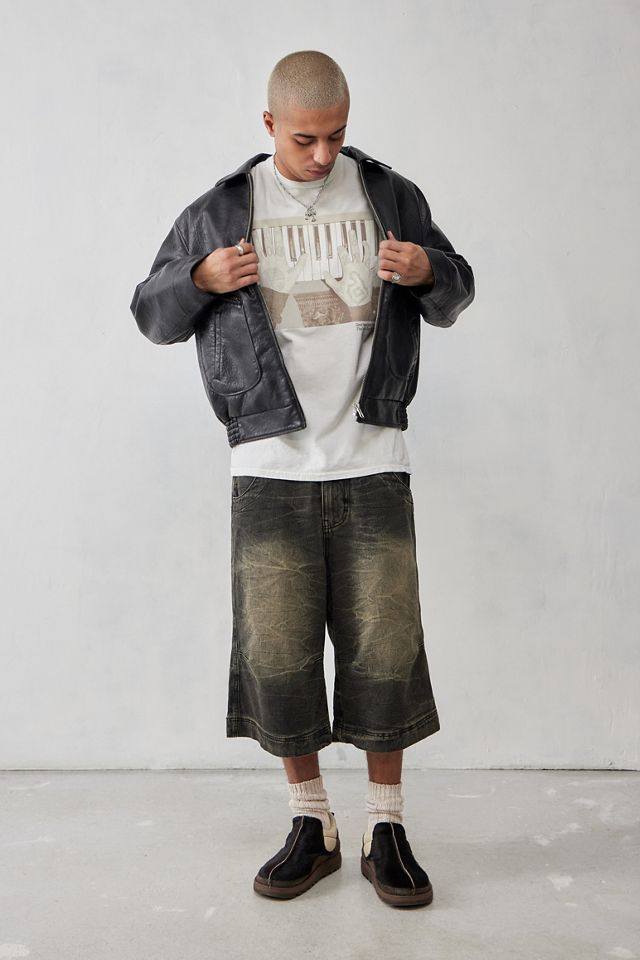 T-shirt blanc UO avec photo de Mac Miller au piano #2