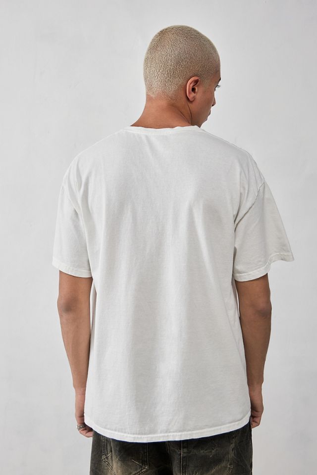 T-shirt blanc UO avec photo de Mac Miller au piano #3