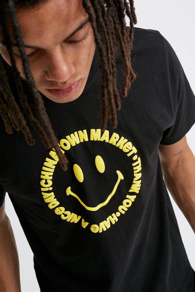 Chinatown Market Have A Nice Day Black T-Shirt #2