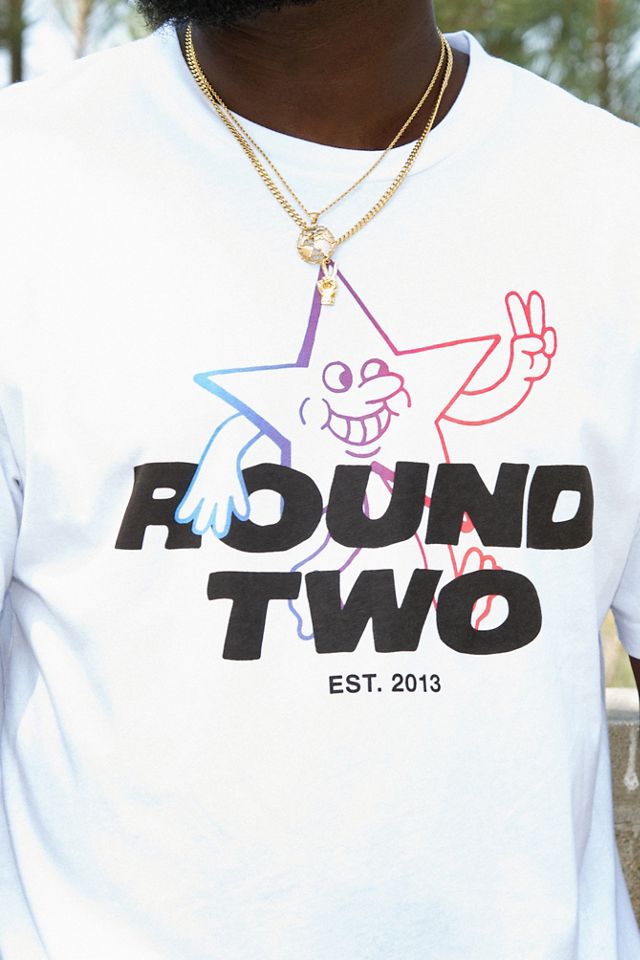 Round Two UO Exclusive Peace Star T-Shirt #1