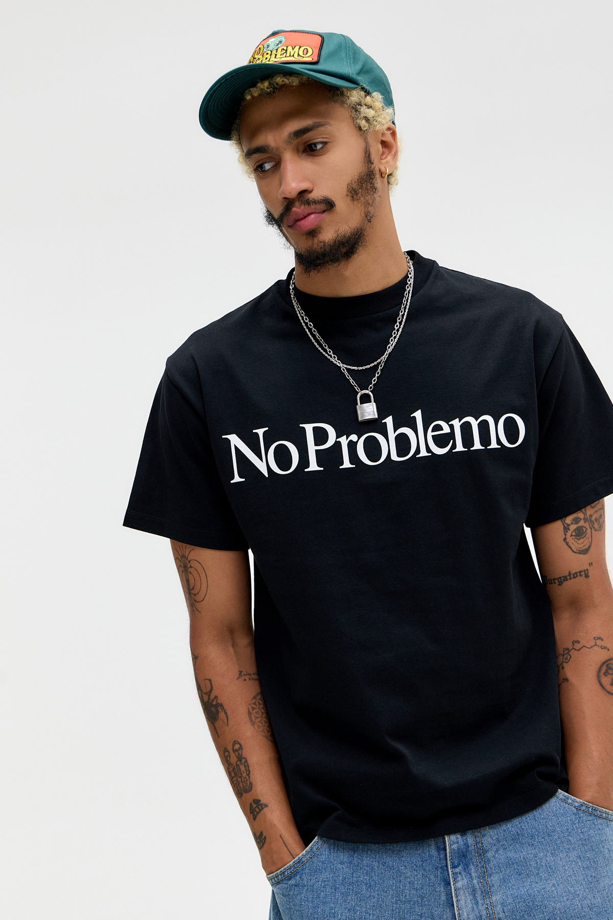 No Problemo Black Short Sleeve T-Shirt