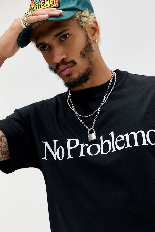 Camiseta No Problemo de Manga Corta Negra #2