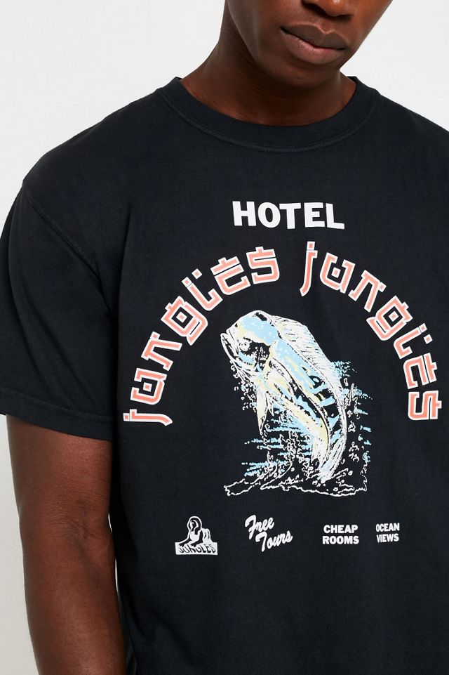 Jungles Hotel Jungles Black T-Shirt #3