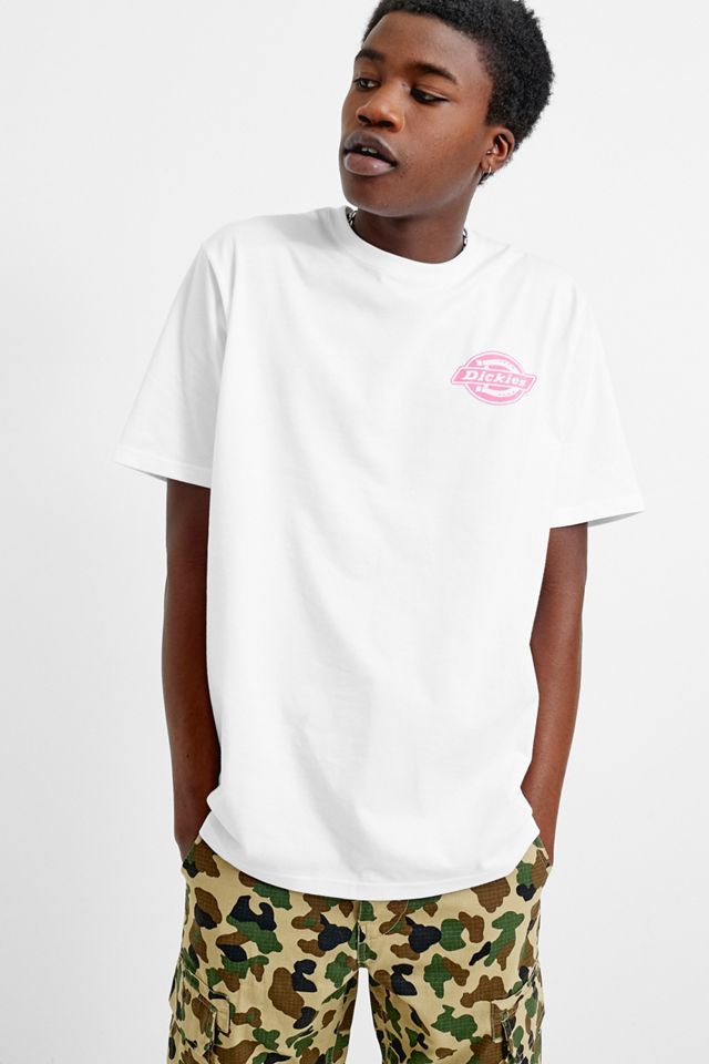 Dickies UO Exclusive Speed Circle White T-Shirt #1