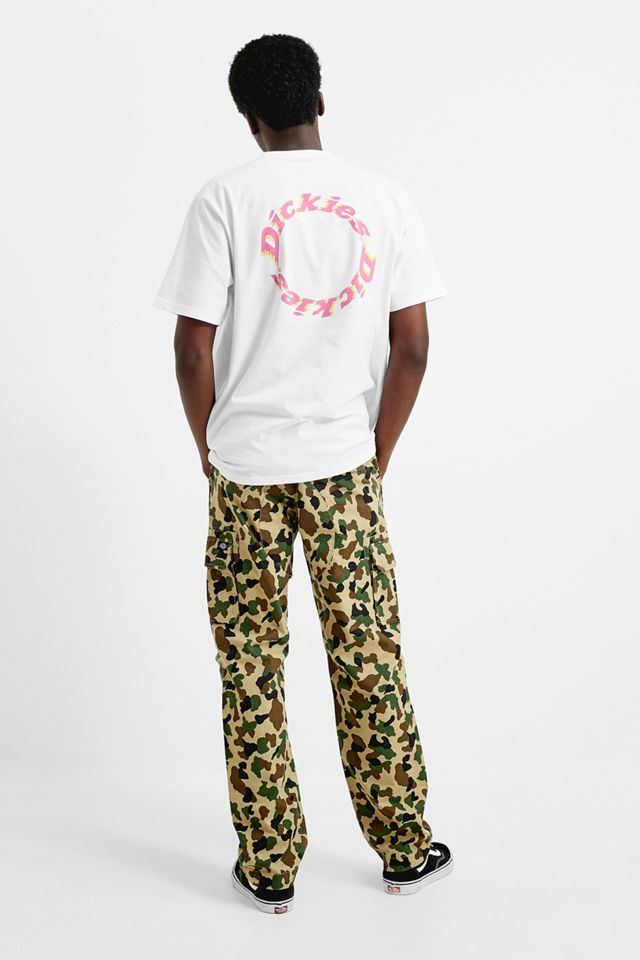 Dickies UO Exclusive Speed Circle White T-Shirt #3