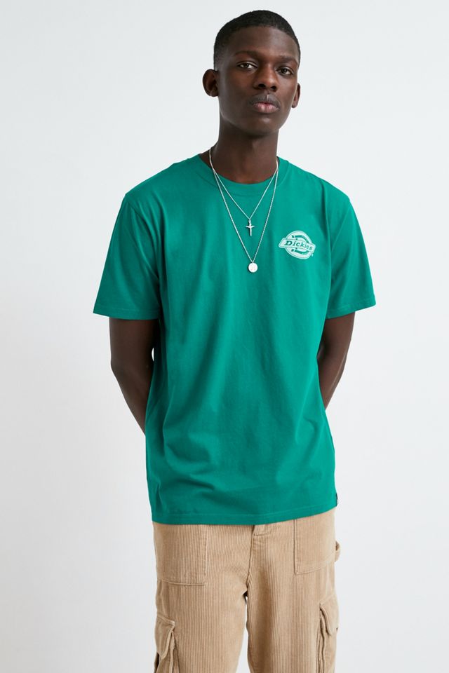 Dickies - T-shirt bleu sarcelle avec logo fer à cheval, exclusivité UO #3