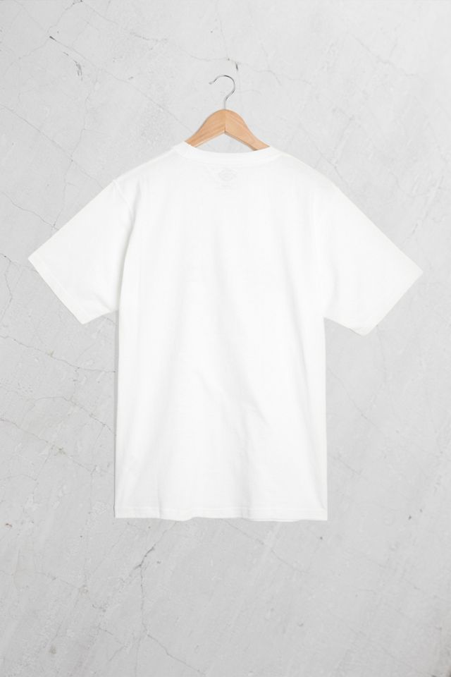 T-shirt blanc Horseshoe pour hommes Dickies #2