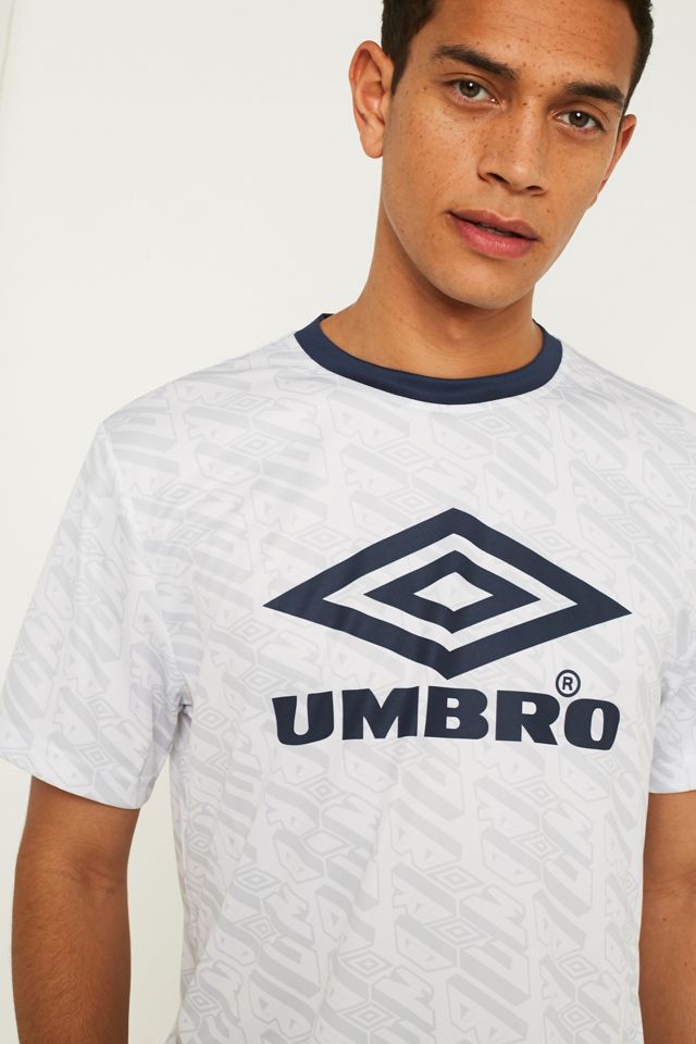 Umbro Pro Copa White T-Shirt | Urban Outfitters UK