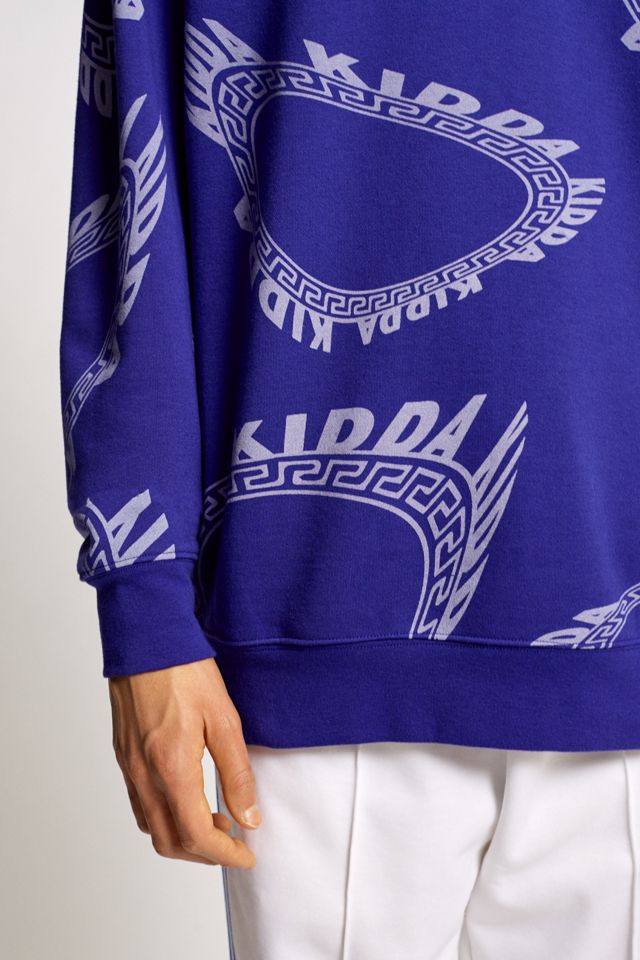 KIDDA By Christopher Shannon X UO Print Purple Hoodie #3