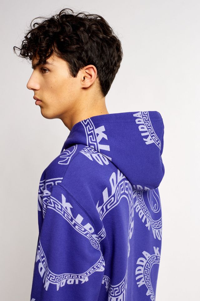 KIDDA By Christopher Shannon X UO Print Purple Hoodie #4