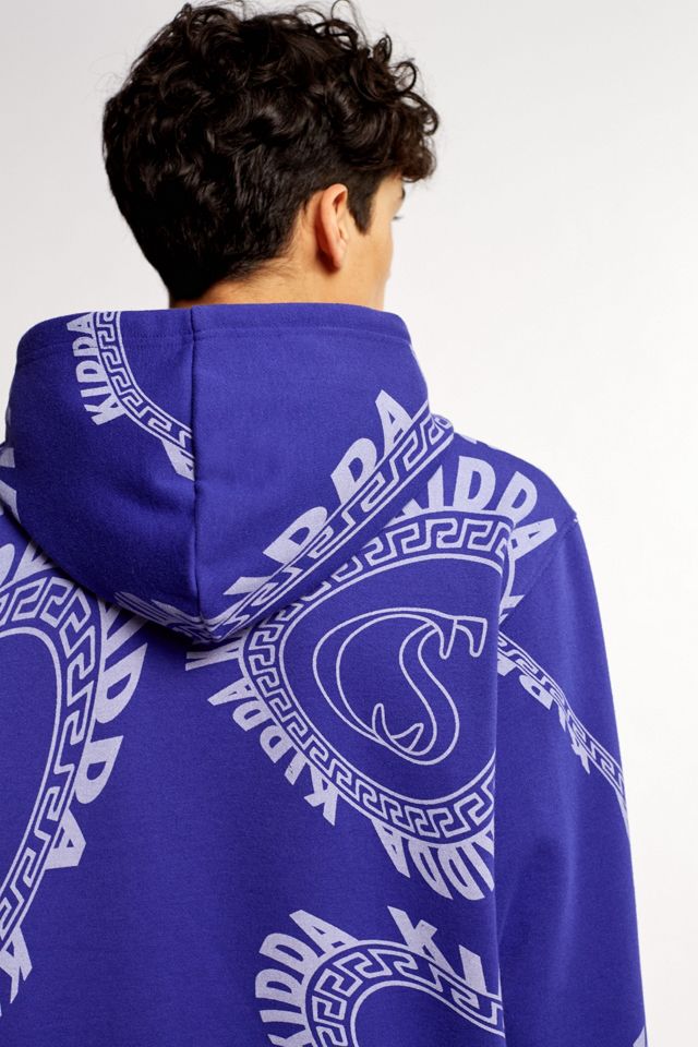 KIDDA By Christopher Shannon X UO Print Purple Hoodie #5