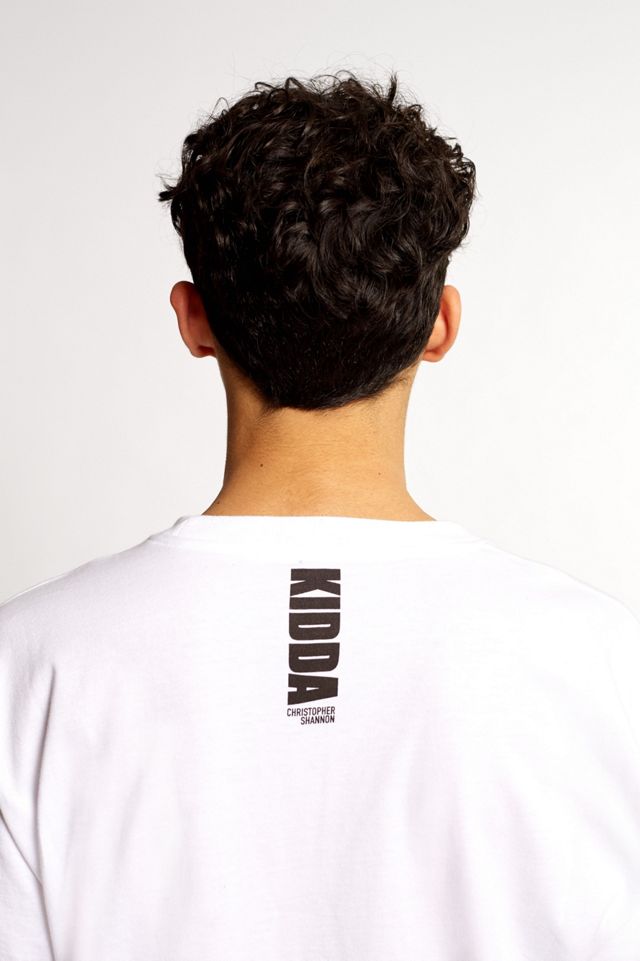 KIDDA By Christopher Shannon X UO Cadena camiseta blanca #3