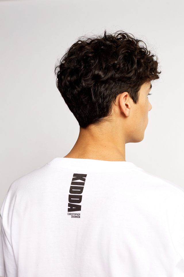 KIDDA By Christopher Shannon X UO Cadena camiseta blanca #5