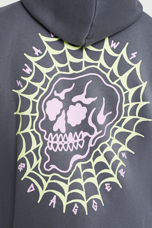 Swallows & Daggers Skully Putty Hoodie #3