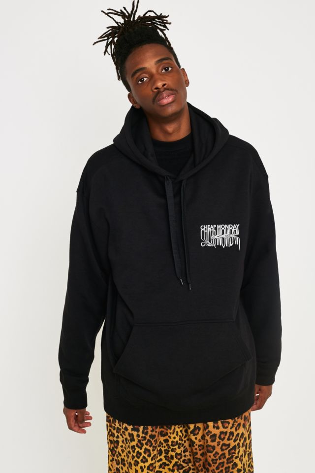 Cheap Monday Cynical Question Black Hoodie