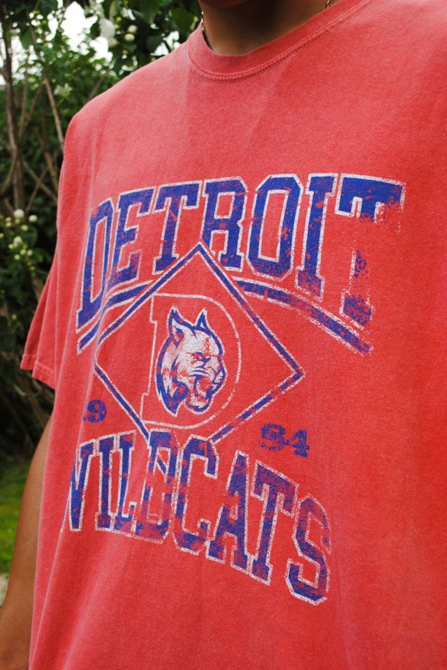 UO Men’s Detroit Orange Varsity T-Shirt