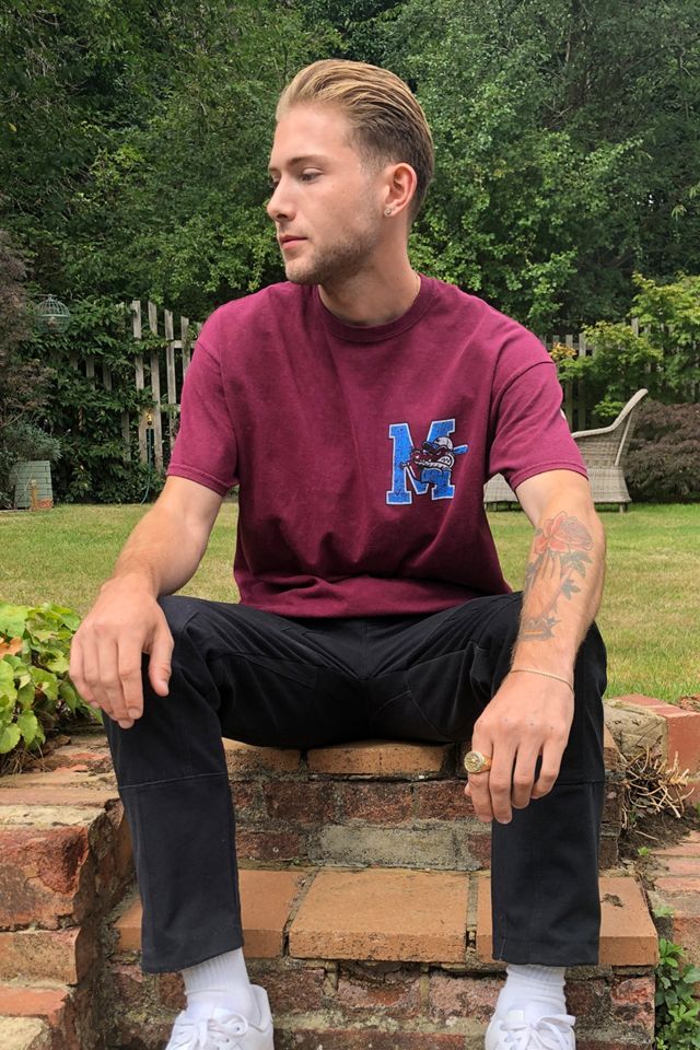 UO - T-shirt bordeaux Mississipi #1