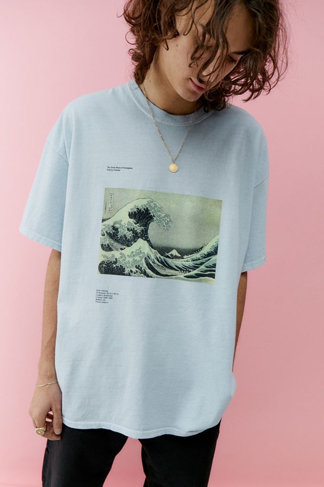 UO Hokusai Kanagawa Wave Short Sleeve T-Shirt | Urban