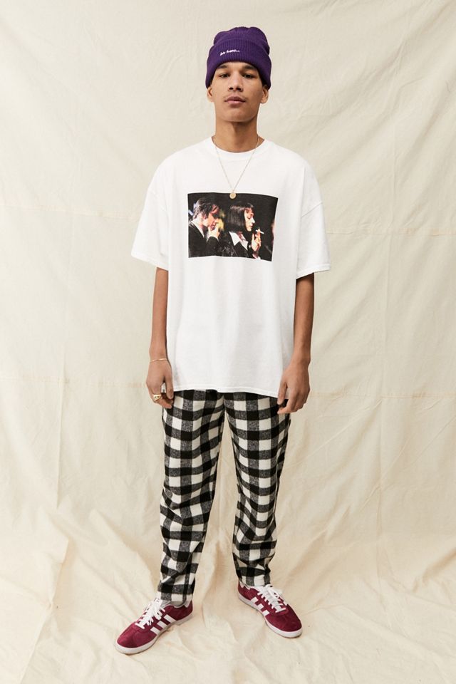 UO White Pulp Fiction Print T-Shirt #2