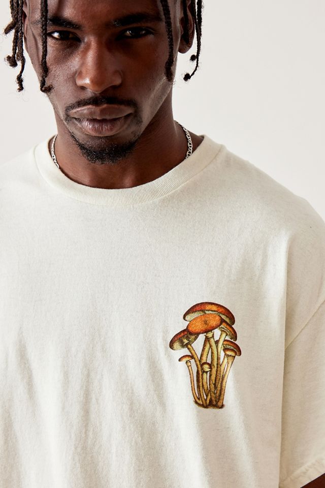 T-shirt UO Collezione Fungo Bianco #1