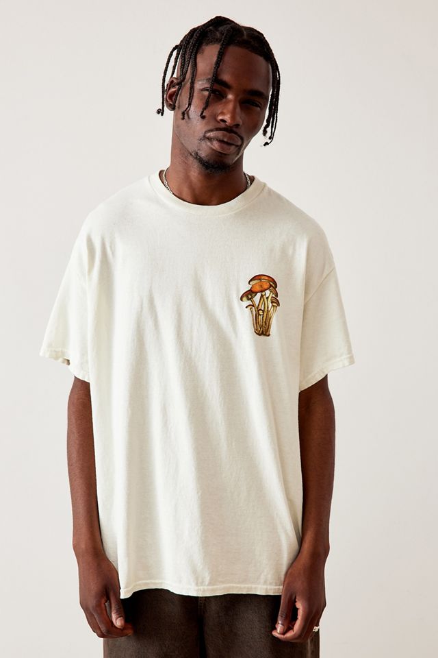 T-shirt UO Collezione Fungo Bianco #2
