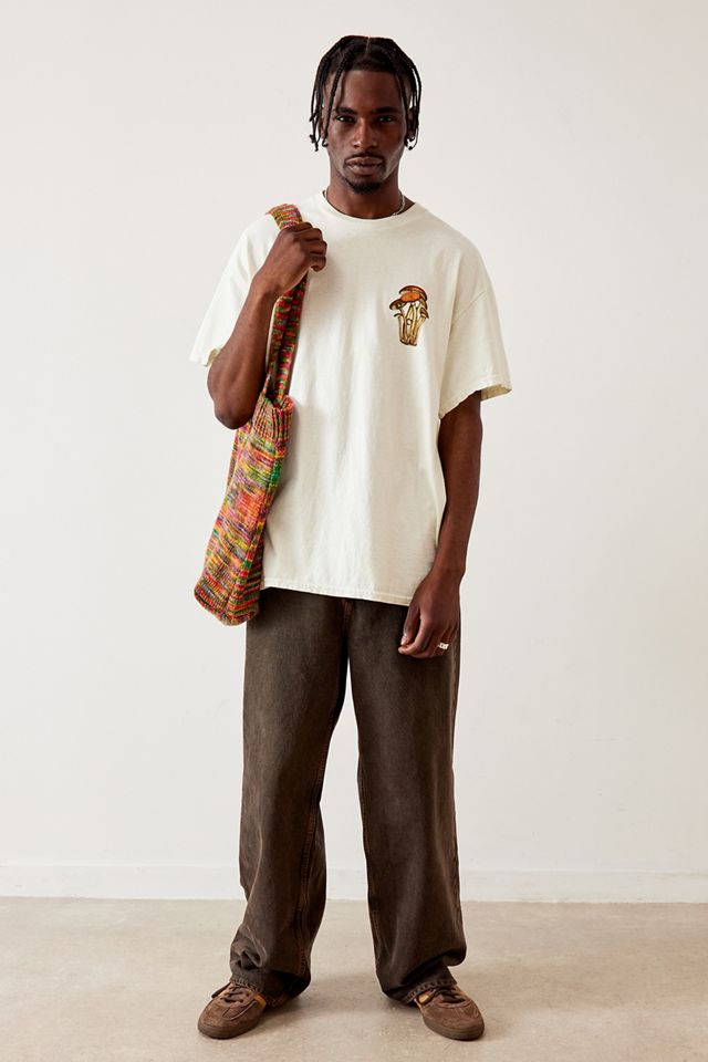 T-shirt UO Collezione Fungo Bianco #3