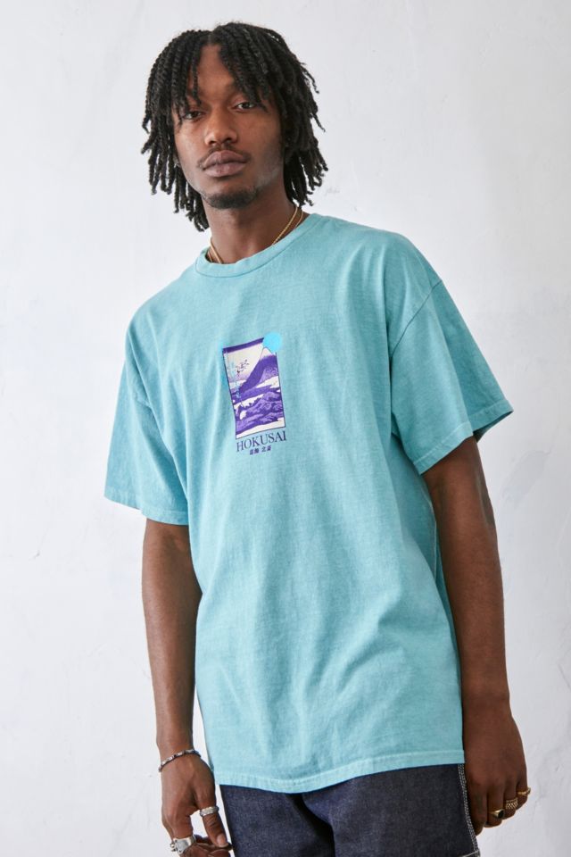 hokusai blue t shirt