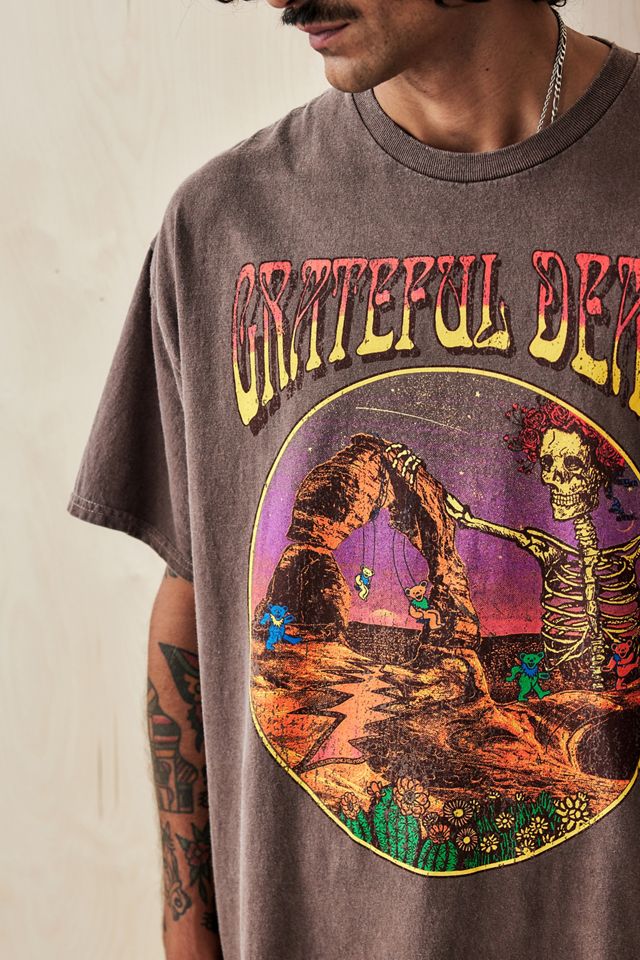 T-shirt UO Brown Grateful Dead #2
