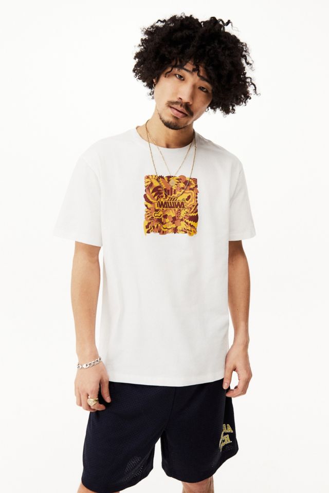 WAWWA White Jungle Logo T-Shirt | Urban Outfitters UK