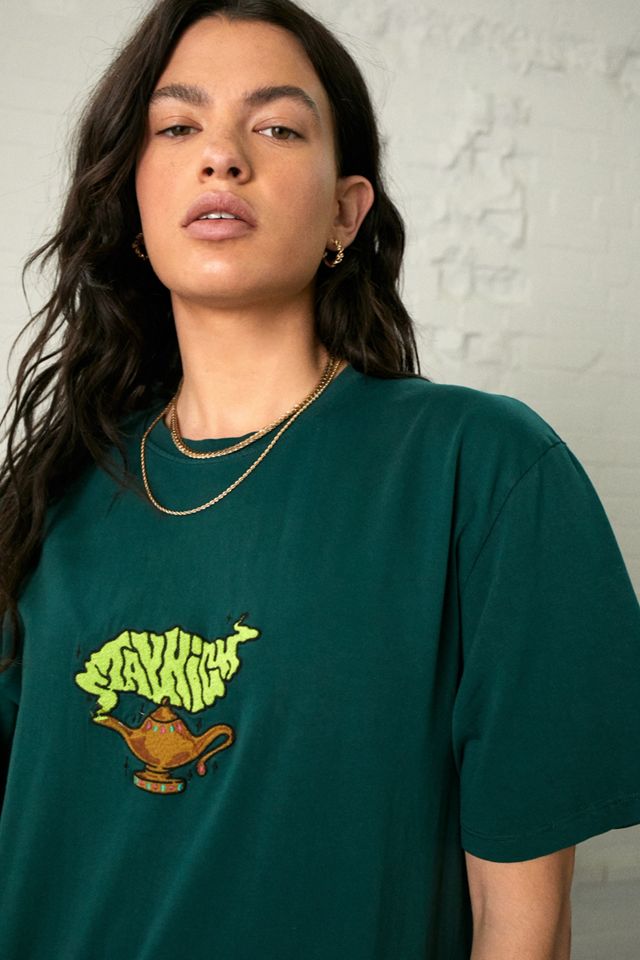 Temporary Collective UO Exclusive Unisex Green Stay High T-Shirt #3