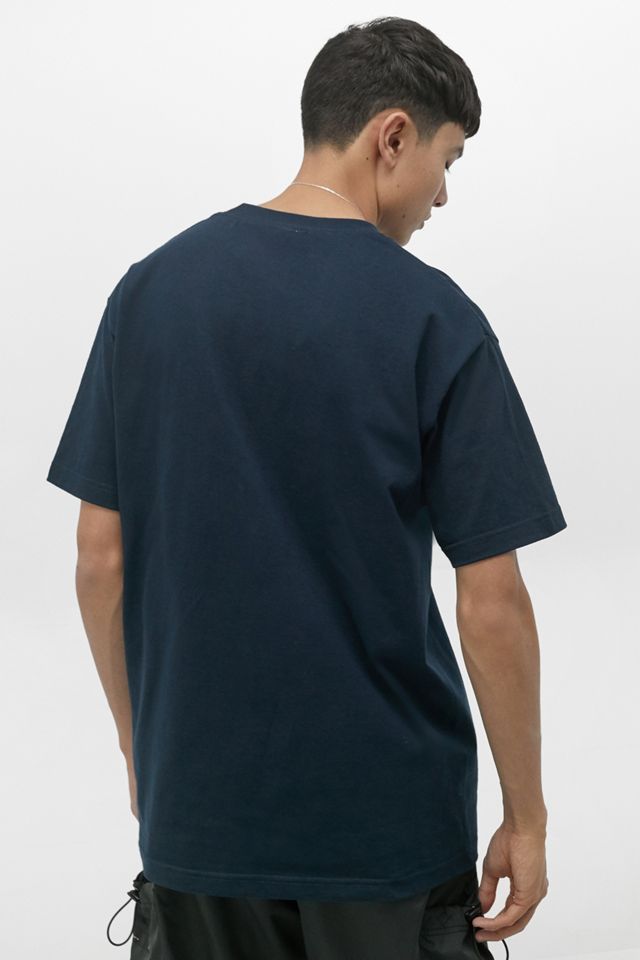 Parlez Purcel Navy T-Shirt | Urban Outfitters UK