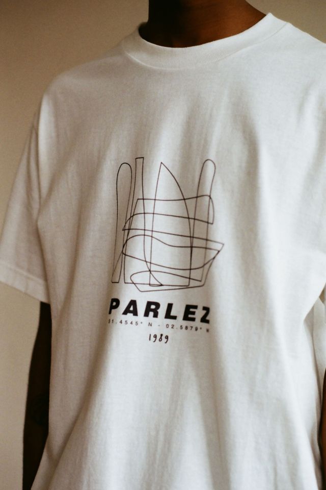 Parlez Dewes White T-Shirt | Urban Outfitters UK