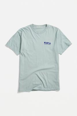 KAVU Green Strap Cap Print T-Shirt | Urban Outfitters UK