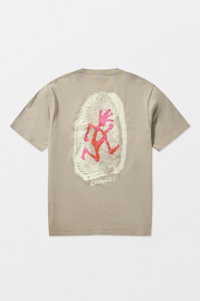 Gramicci Khaki Daumenabdruck T-Shirt #7