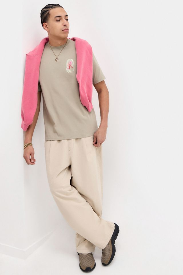 Gramicci Khaki Daumenabdruck T-Shirt #1