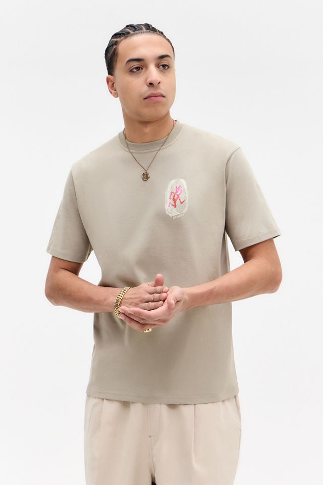 Gramicci Khaki Daumenabdruck T-Shirt #2