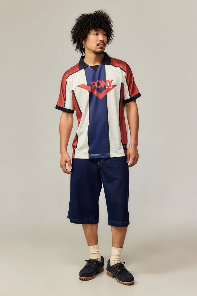 Pony NY Stripe Football Shirt #1