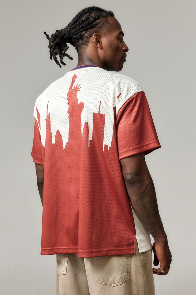 Maglia da hockey a righe Pony NY #3