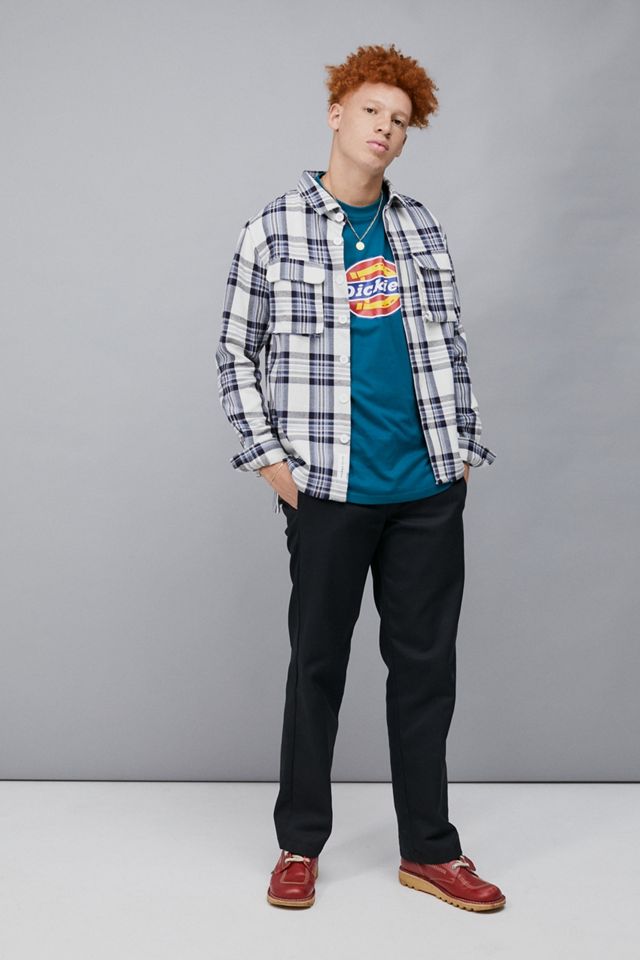 Dickies - T-shirt à logo fer à cheval bleu #1