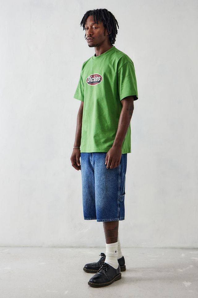 Dickies UO Exclusive – T-Shirt „Saxman" in Grün #2
