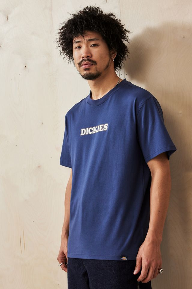 Dickies UO Exclusive Navy Choteau T-Shirt | Urban Outfitters UK