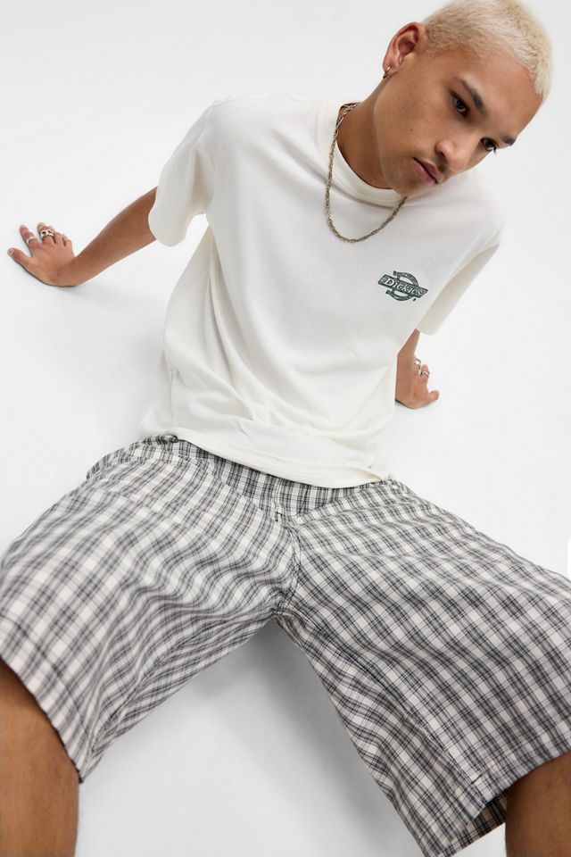 Dickies UO Exclusivo Camiseta Ecru con Logo de Madera #3
