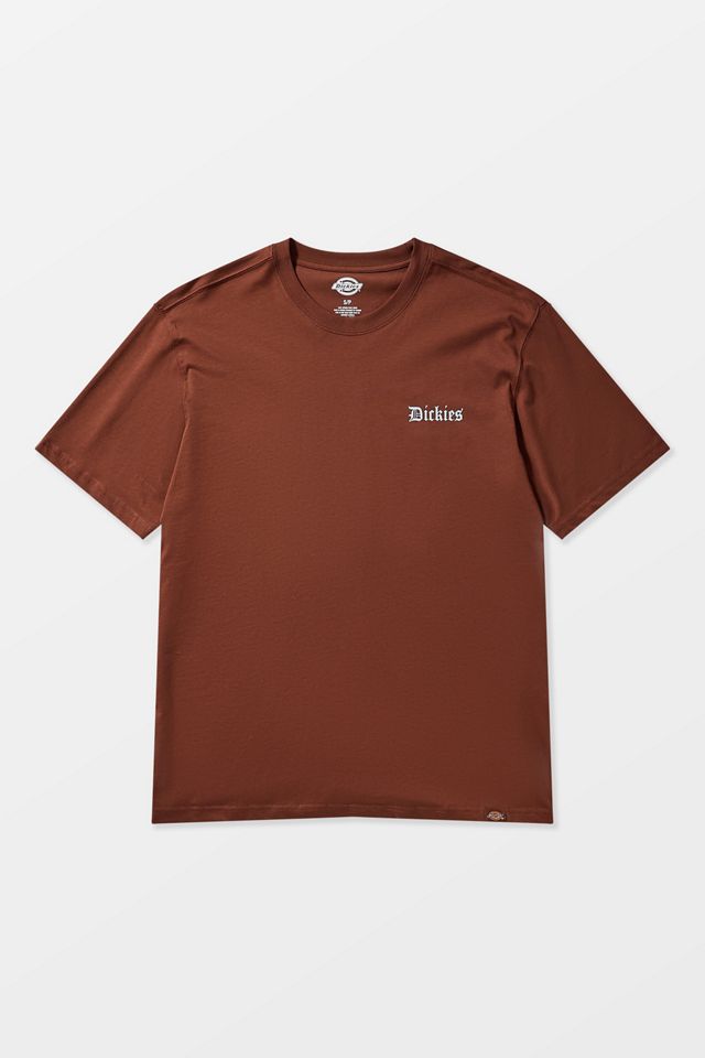 Dickies UO Exclusive Brown Deep Rooted T-Shirt #5