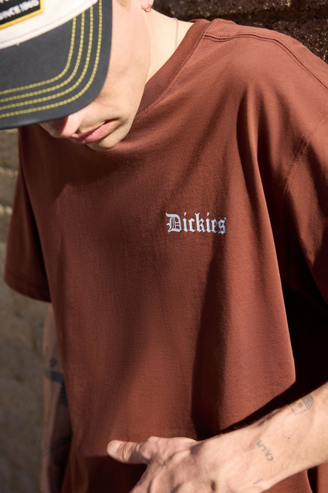 Dickies UO Exclusive Brown Deep Rooted T-Shirt #2