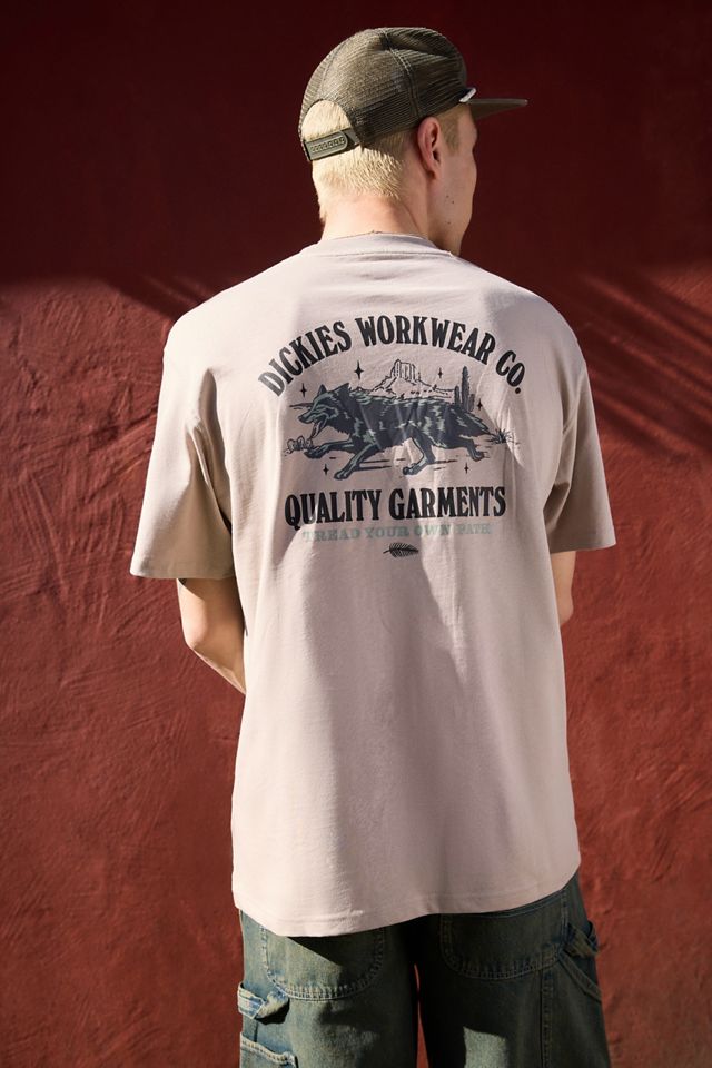 Dickies UO Exclusive Khaki Wolf T-Shirt #2