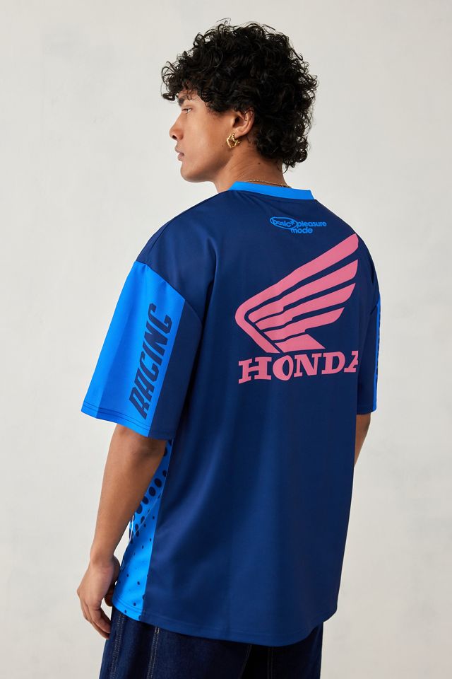T-shirt Ryan Navy Basic Pleasure Mode x JT Racing | Urban Outfitters IT